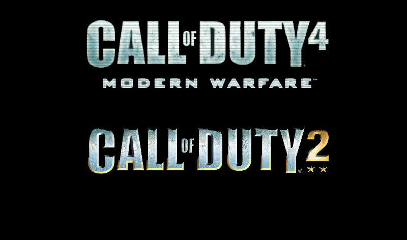 Call of Duty 4 and 2